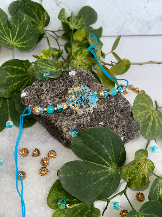 Bro Resin Rakhi- Blue