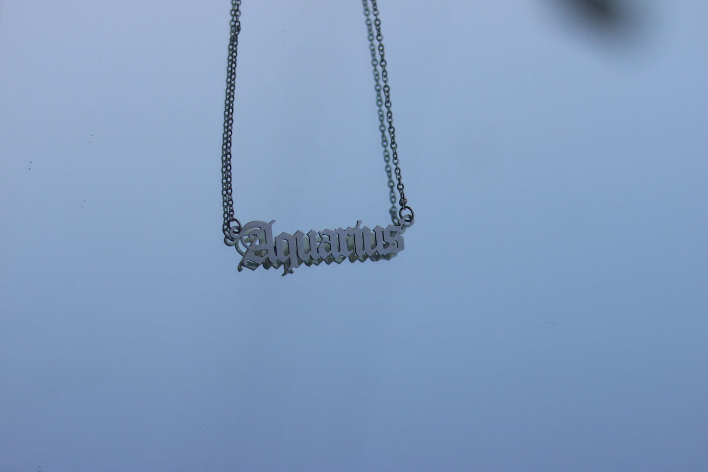 Aquarius Wave Necklace - Anti Tarnish