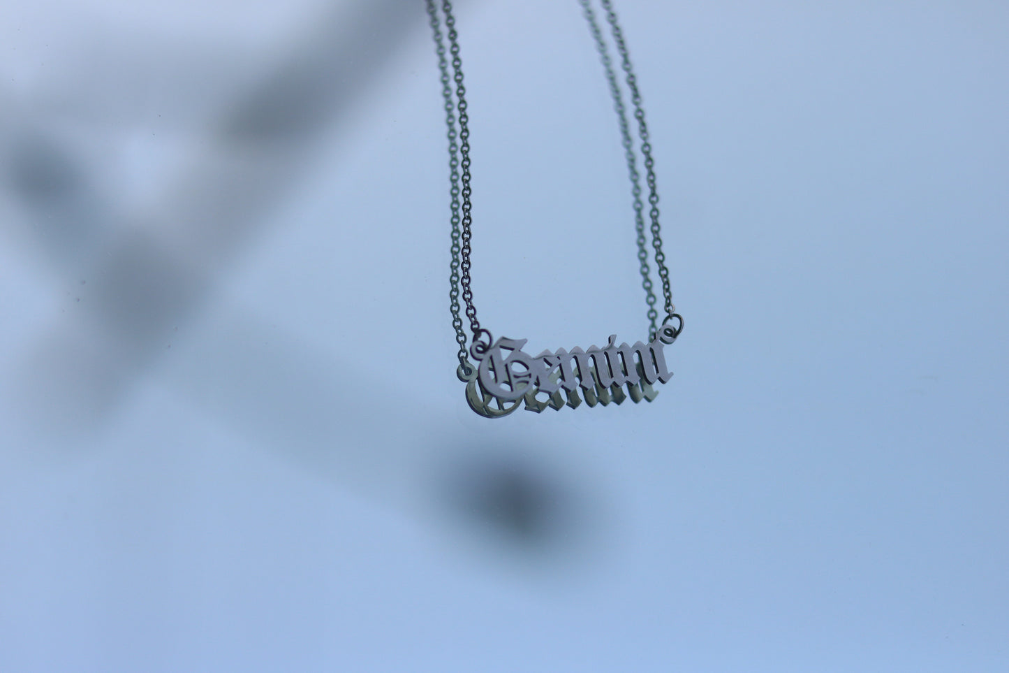 Gemini Dual Charm Necklace - Anti Tarnish