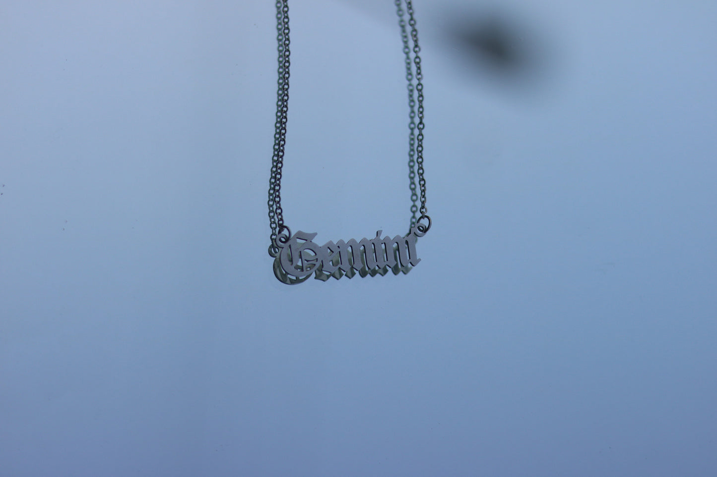 Gemini Dual Charm Necklace - Anti Tarnish