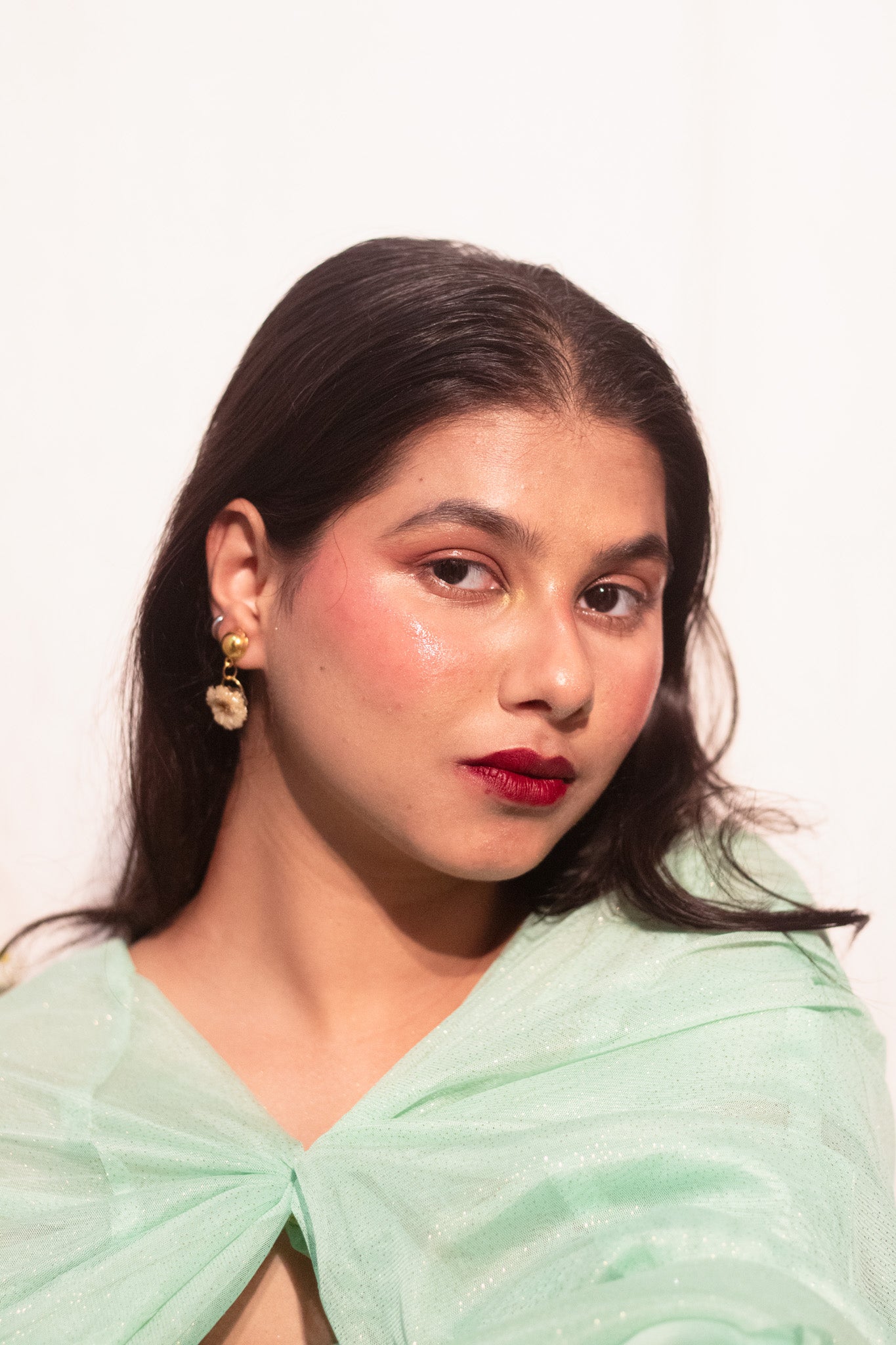 Golden Bloom Small Drop Earrings- Garden Of Grace