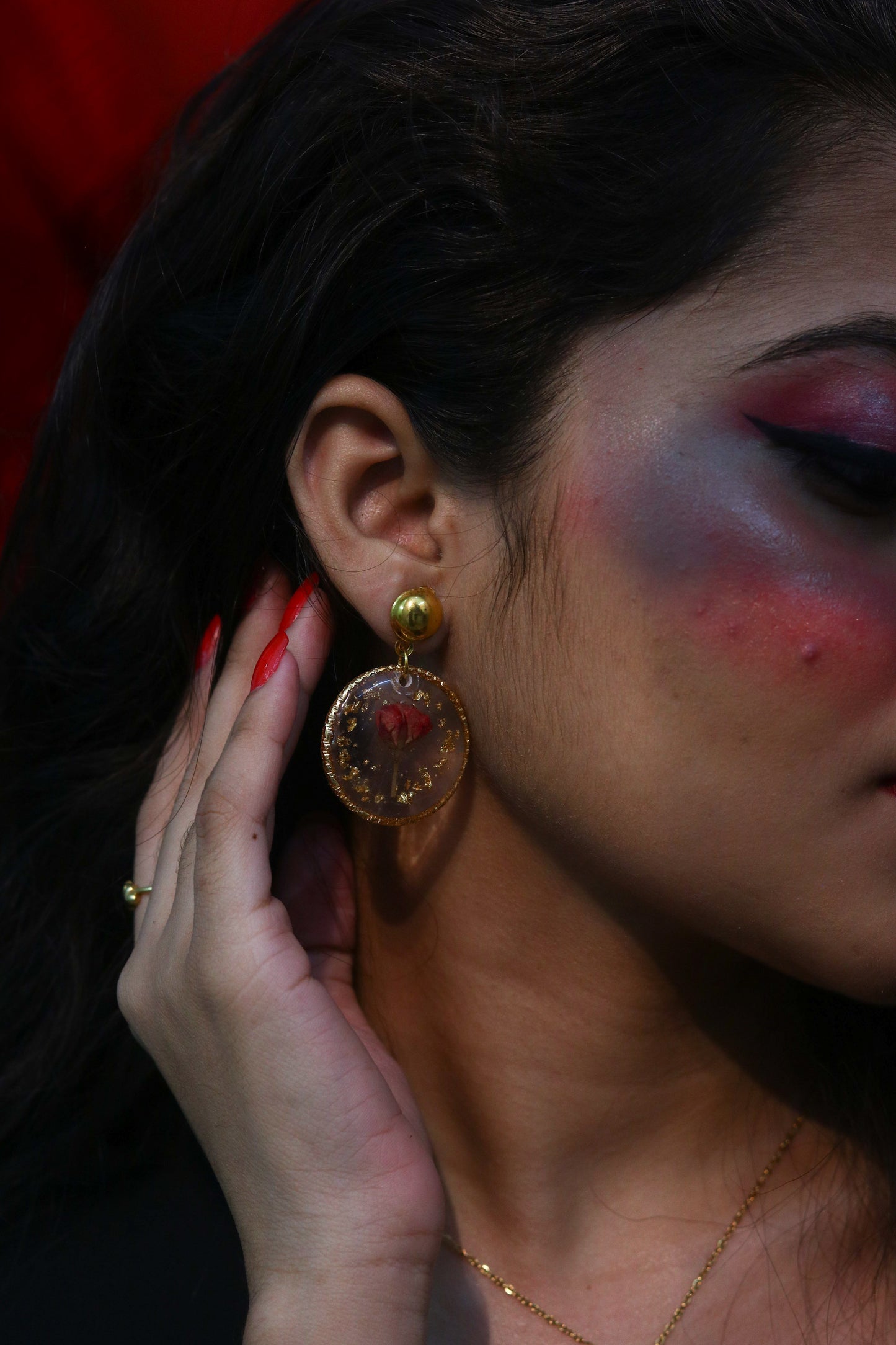 Endless Devotion Necklace and Earing Set - Love Me, Love Me Not Collection💖