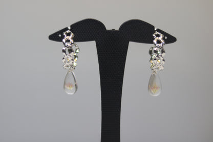 Floral Drop Earings