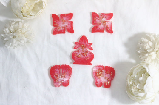 "Divine Collection: Handcrafted Resin Pooja Accessories – Special Combo Deal!"