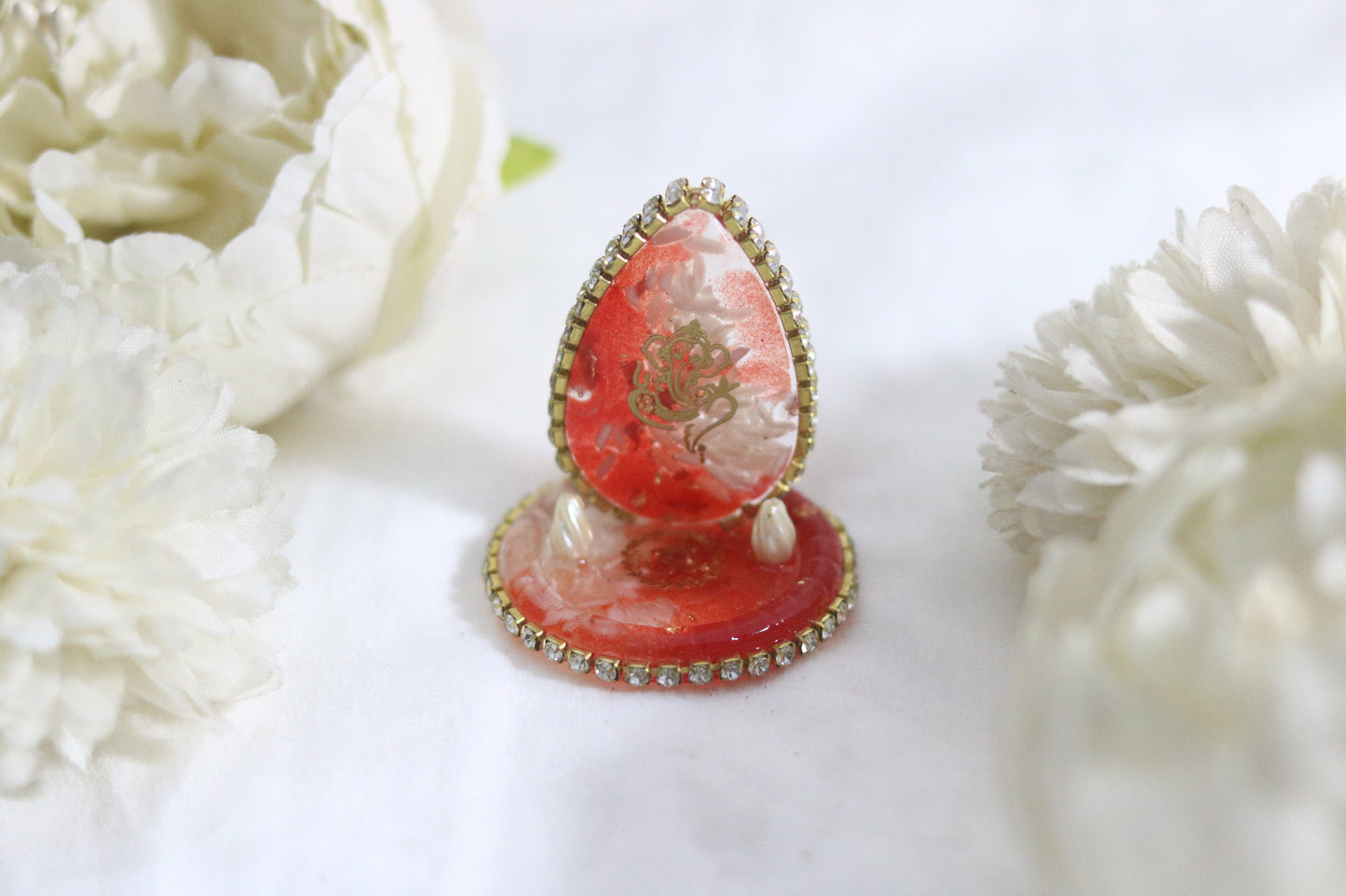 Limited-Edition Resin Ganesha Pooja Stand