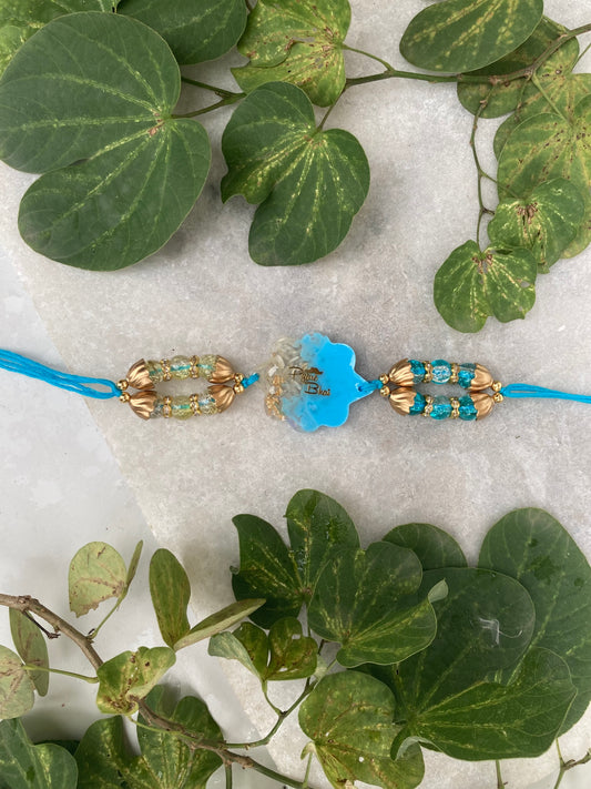 Pyare Bhai Resin Rakhi- Blue