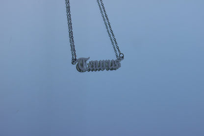 Taurus Terra Pendant - Anti Tarnish
