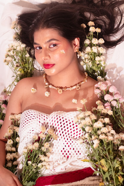 Golden Bloom Necklace - Garden of Grace