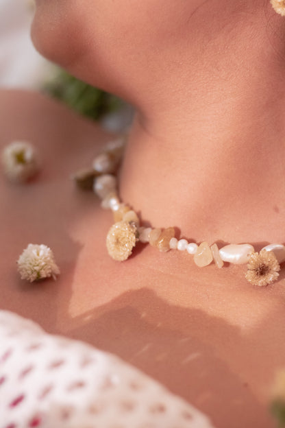 Golden Bloom Necklace - Garden of Grace
