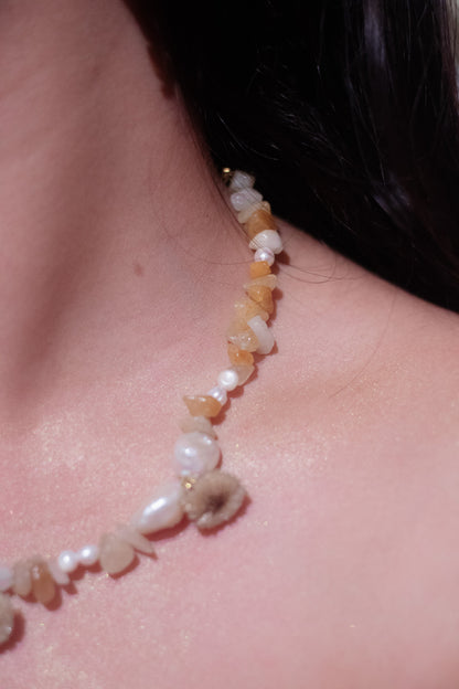 Golden Bloom Necklace - Garden of Grace
