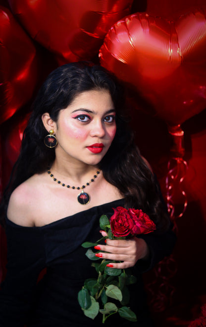 Only You Necklace & Earrings – Love Me, Love Me Not Collection🌹
