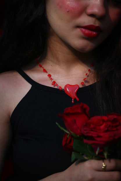 Heartstring Necklace – Love Me, Love Me Not Collection ❤️