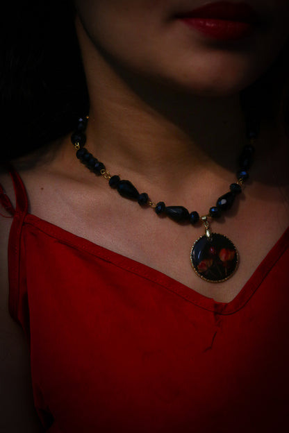 Lover’s Oath Necklace - Love Me, Love Me Not Collection 🖤