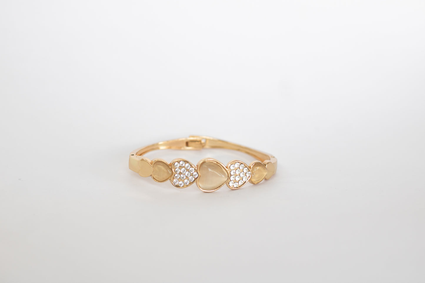 "Radiance Collection"- Heart Studded design (Gold)
